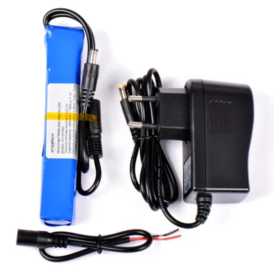 Productafbeelding van AFTERTECH Accupakket 12V 1600 mAh, 1,6 Ah, lithium-ion accu, afmetingen 133 x 23 x 19 mm, 3s1p, 12V
