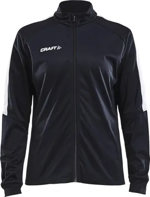 Produktbild von Craft Progress Polyesterjacke Damen - Schwarz / Weiß