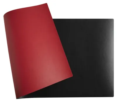 Zdjęcie produktu dla Podkład na biurko EXACOMPTA 29141E, 400 x 800 mm, czarny / czerwony