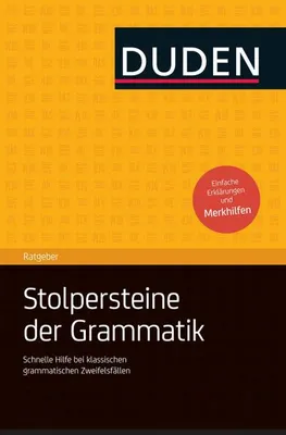 Produktbild von Duden Ratgeber - Stolpersteine der Grammatik