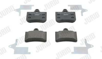 Produktbild von JURID Bremsbeläge Satz Hinten für CITROËN C5 II Break (RE) 573028J