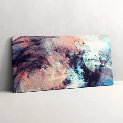 Produktbild von Abstraktes Bild – Leinwandbild Wandbild – 100x50 cm – Leinwandbilder – Wandbilder – Schlafzimmer – Flur