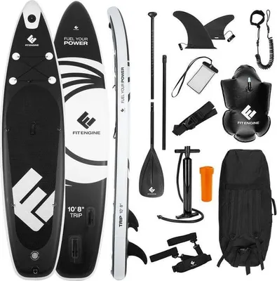 Produktbild von FitEngine Trip SUP-Board Set (Allrounder) - 10,8'