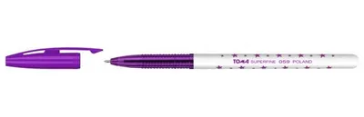 Produktbild von Toma Superfine TO-059 Kugelschreiber Sterne lila