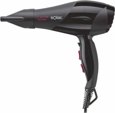 Produktbild von Solac SP7170, AC, Schwarz, Violett, Einfarbig, Hängender Ring, 2600 W, Box