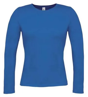 Obrázek produktu pro Dámské tričko s dlouhým rukávem - B&C WOMEN ONLY LSL - royal - velikost L