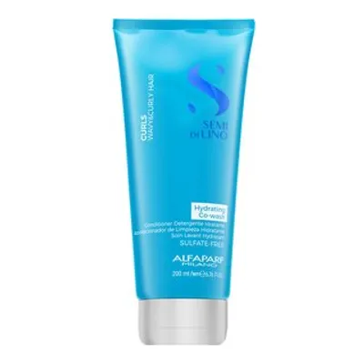 Produktbild von Alfaparf Semi Di Lino Curls Hydrating Co-Wash Cream 200ml