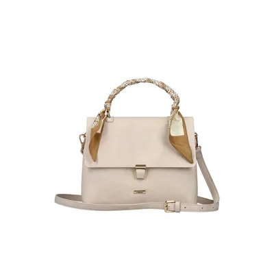 Produktbild von Rieker Damen Umhängetasche Henkeltasche Schulterriemen H1605, Farbe:Beige