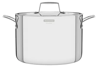 Kochtopf 24 cm (7,7 l) – Edelstahl, Induktion, mit Deckel