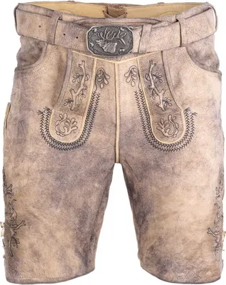 Produktbild von Lederhose Eisenstadt rustikal lombok schwarz 48