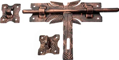 Produktbild von Türriegel Torriegel Schubriegel Torschieber 335 /14 Kupfer Schmiedeeisen