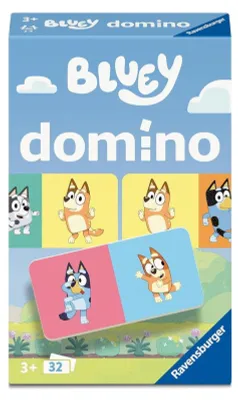 Produktbild von Ravensburger Bluey Domino (10824902) Brettspiel   Kinder  One Size
