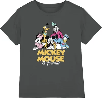 Produktbild von Disney - T-Shirt für Kinder TV3872 (116) (Holzkohle)