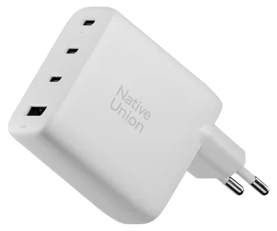Immagine prodotto di Caricabatterie Fast GaN PD 100 W di Native Union, bianco