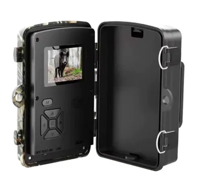 Produktbild von Wildkamera Full HD 16MP Nachtsicht Bewegungsmelder IR Kamera Wasserdicht Fotofalle