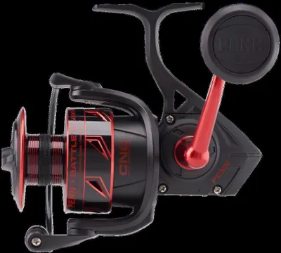 Image de Penn Battle III Black Red HS Angelrolle, Modell:6000HS