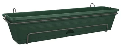 Produktbild von Green Basic Balkonkasten XL All-In-One (70 cm) | Töpfe von Elho, Farbe:laubgrün