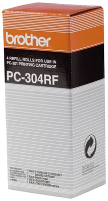 Image de Brother® PC304RF Thermotransfer-Rollen schwarz 235 Seiten