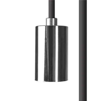 Zdjęcie produktu dla Zawiesie do lampy wiszącej E27 czarne chrom 1,5m Nowodvorski CABLE