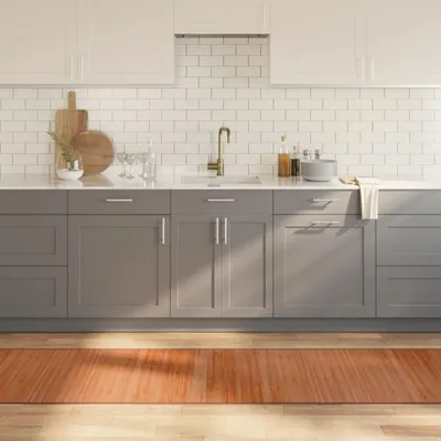 Produktbild von vidaXL Teppich Rechteckig Braun 70x500 cm Bambus