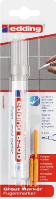 Immagine prodotto di edding 8200 marcatore per giunti grigio argento (confezione blister da 1)