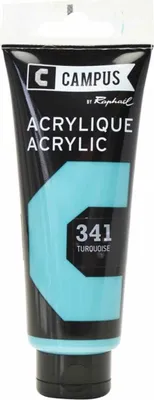 Immagine prodotto di Colore acrilico 100 ml - Blu turchese n. 341