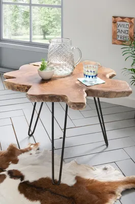 Produktbild von Unikat-Beistelltisch Teak 60 x 45 x 60 cm
