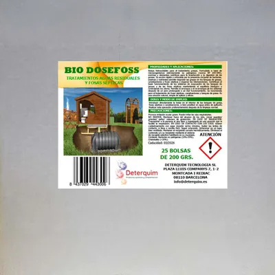 Zdjęcie produktu dla Dosefoss 5 kg – biologiczny środek do oczyszczania szamb – Deterquim Deterclean
