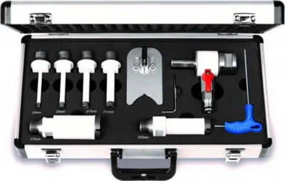 Produktbild von Carat DIAMANTBOHRER SET MASTER Nassbohren 6 8 10 12 25 36 mm Koffer ETSET04000