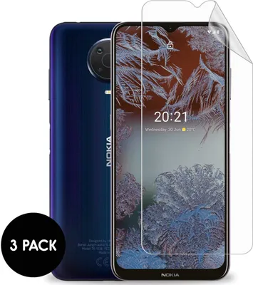Immagine prodotto di Nokia G10, Nokia G11, Nokia G20, Nokia G21, Nokia G22 Pellicola protettiva: imoshion Displayschutz Folie 3er-Pack - Trasparente