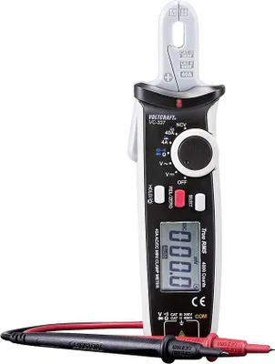 Zdjęcie produktu dla VOLTCRAFT Stromzange digital CAT III 300 V, CAT II 600 V Anzeige (Counts): 4000 (VC-337)