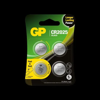 Obrázek produktu pro CR2025 4-balení GP