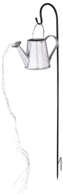 Produktbild von LED Solar-Steckleuchte, Gießkanne, silber-grau, H 112 cm