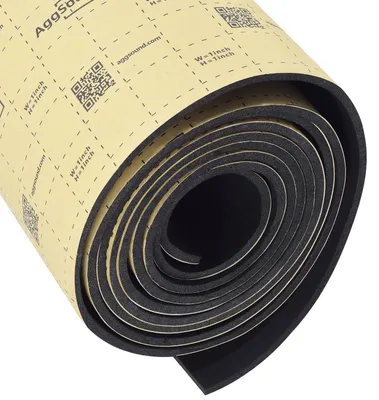Auto-Isolationsmatte 4 mm, 170×33 cm, selbstklebend, 0,56 m²