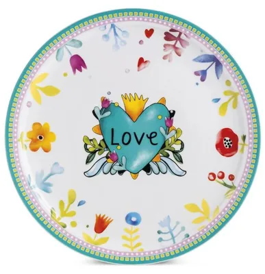 Zdjęcie produktu dla EGAN Love Turquoise Talerz na ciasto ⌀31 cm