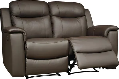 Produktbild von Relaxsofa Leder 2-Sitzer - Braun - EVASION
