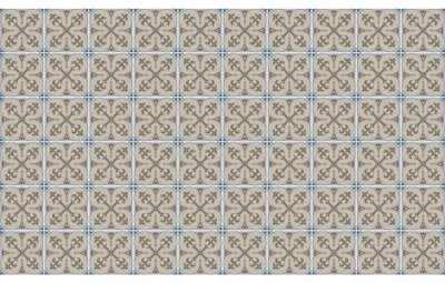 Image de Autocollants muraux imitation carrelage pour la cuisine et la salle de bain – 60 autocollants Fancizio Azulejos – 60 autocollants de 15 x 15 cm