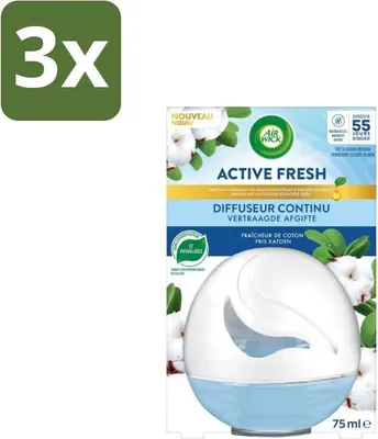 Obrázok produktu pre Air Wick – osviežovač vzduchu – dekoratívna guľa z bavlny – 75 ml – výhodné balenie – 3 kusy