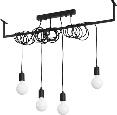Produktbild von Pendelleuchte, Stahl, schwarz, Höhenverstellbar, L 100 cm