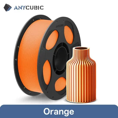 Obrázok produktu pre PLA vlákno pre 3D tlačiarne – 1,75 mm FDM/FFF – balenie 10 kg – oranžová