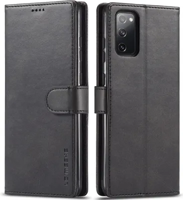 Produktbild von Samsung Galaxy M52 5G Hülle, Klapphüllen Brieftasche Leder Magnetverschluss Ständer Schutzhülle für Galaxy M52 5G Schwarz