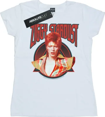 Produktbild von David Bowie - T-Shirt für Damen BI16729 (XXL) (Weiß)