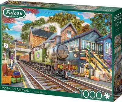 Produktbild von Falcon de luxe Falcon - Morning Arrival (1000 Teile), 1000 Stück(e), Landschaft, 12 Jahr(e)