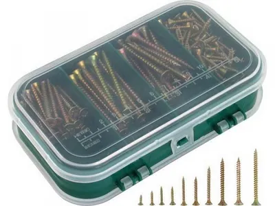 Obrázek produktu pro Extol Craft vruty do dřeva 9 rozměrů, sada 310 kusů, 1440