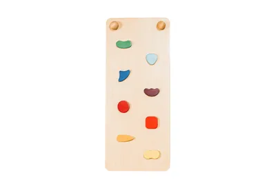 Image de leg&go Toboggan et Rampe d'escalade Montessori Intérieur en Bois Coloré