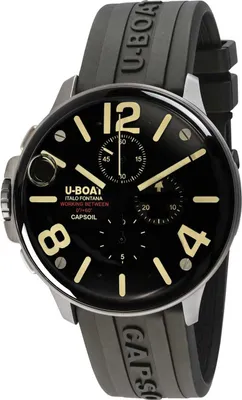Produktbild von U-Boat U-Boat 8111/E Capsoil Chronograph SS Herrenuhr 45mm 10ATM