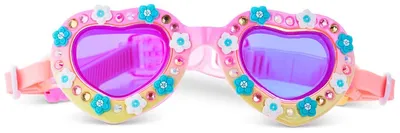 Obrázek produktu pro Plavecké brýle Bling2O pro děti, vícebarevné – Daisies At Dawn, ochrana proti UV záření