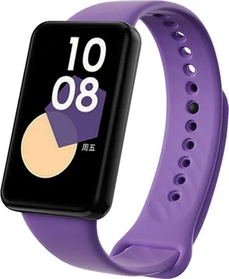 Obrázek produktu pro Pro Honor Band 9 vysoce kvalitní TPU s černou sponou Náhradní pásek na ruku fialový