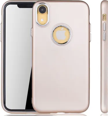 Produktbild von Apple iPhone XR Hülle - Handyhülle für Apple iPhone XR - Handy Case in Gold