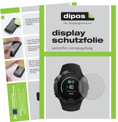 Produktbild von 1x Schutzfolie für Suunto 5 matt Displayschutzfolie Folie Display Schutz dipos
